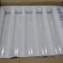 20 Pack Glass Hurricane Candle Holders 12.6" Open Ended Candlestick Holder Tubes Clear Bottomless Cylinders Suitable Taper LED Candles for Wedding Party Christmas Table Centerpiece Decor