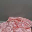 SiinvdaBZX 5-Piece Satin Sheets Split King Size Set, Luxury Silky Split King Sheets Sets for Adjustable Bed, Pink Smooth Similar to Silk Bedding with 2 Fitted Sheets, 1 Flat Sheet, 2 Pillowcases