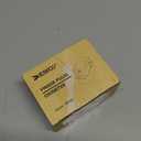 ESPOO Fingertip Pulse Oximeter, Blood Oxygen Saturation Monitor (SpO2) & Pulse Rate Monitor with LED Display, Portable Oxygen Monitor, Includes Batteries & Lanyard (White&Black)