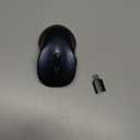 Trueque Wireless Mouse, 2.4GHz Ergonomic Mouse for Laptop & PC, Silent Portable Computer Mice with Back & Forward Buttons, USB-C Adapter for Windows/Mac, M01 (Gray)