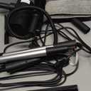 11-in-1 Steam Mop - Detachable Handheld Steam Cleaner with 380mL Tank, 260 Floor Steamer for Hardwood, Tile, Grout, Windows, Bath & Kitchen - 3-Level Steam Control, Multi-Purpose Floor Steam Cleaner (Black)