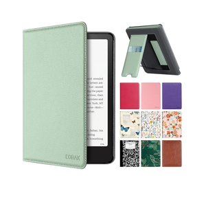 CoBak Stand Case for 7" Kindle Paperwhite 12th Gen 2024 and Kindle Colorsoft with Hand Strap - Compatible with MagSafe, for Samsung/Belkin/Anker Wireless Charging Pads, Durable, Auto Sleep Wake