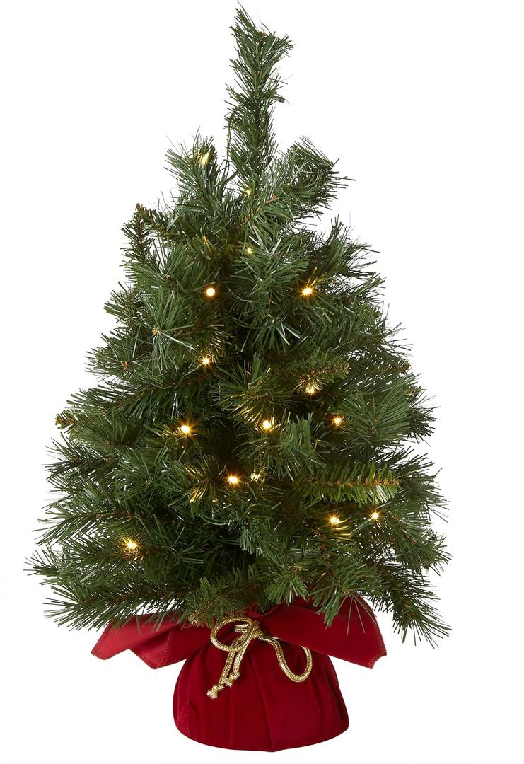 National Tree MJ3-24BGLO-B1 Tree, 24", Green
