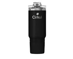 Cirkul Carbonite On-The-Go StrawSip Tumbler - 24oz: Stainless Steel, Includes Lid
