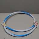 SIKWO LED Light-Up Dance Hoop for Kids - 60cm/ 24in Fitness Equipment Featuring Auto Color Change & Strobe Lighting Effects (2 AA Batteries Needed, Not Included)