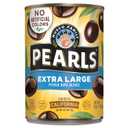 Pearls Extra-Large Ripe Pitted Olives, Pack of 12, 6 oz Cans
