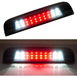 Third 3rd Brake Light LED for 2014-2018 Chevy Silverado/GMC Sierra 1500 2500HD 3500HD, High Mount Rear Brake Lights Assembly, Waterproof Center Cab Cargo Lamp Stop Light