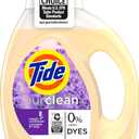 Tide Purclean Liquid Laundry Detergent, Honey Lavender Scent, 63 fl oz, 48 Loads