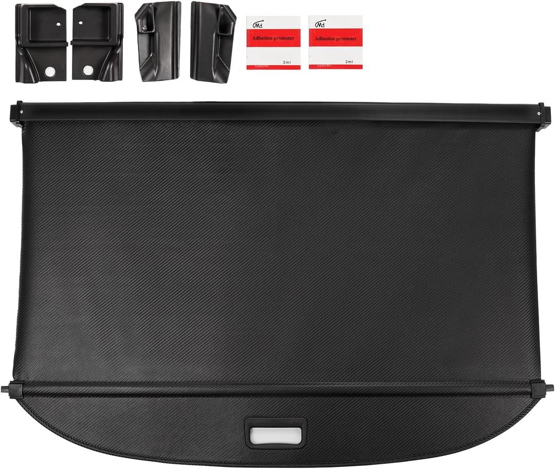 Powerty Cargo Cover for 2021-2025 2026 Buick Envision Retractable Trunk Cover Trunk Shielding Shade for Envision Accessories Cargo Luggage Cover Punch-Free