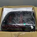 Tail Light + 3rd Brake Cargo Lamp for Chevy Silverado 1500 07-13, 2500 & 3500 HD 07-14, GMC Sierra 3500 HD 08-14, High Mount Stop Third Light Rear LED Taillight, 25958482 25958483 GM2800207 GM2801207 (Gray)