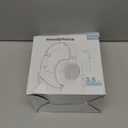 Headphones Wired with Microphone, Over Ear Foldable 3.5mm Plug in Headphones with 4.9ft Tangle-Free Nylon Cord for Tablet, Laptop, MP3/4, School, Airplane Travel (Black)