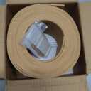 COUKIU Flexible Baseboard Molding Trim, 4 Inch x 20 Feet Self-Adhesive Vinyl Wall Base Cove Base, Peel and Stick Rubber Wall Base Moulding Trim(S100, Natural Wood Grain)