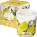 ROMIIE ZOI Scented Candle - Sicilian Lemon- 6oz Aromatherapy Soy Wax Jar Candle for Home, Gifts for Women - 170g