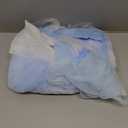 MDYCW Cinderella Princess Dress Puff Sleeve Costume, Special Occasion Dresses for Toddler Girls Age 4-5 Years, Ultra Soft Lace Fancy Gown Birthday Party Dress Up, Blue