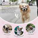 Dog Muzzle,Anti-Bite Adjustable Breathable Soft Muzzle for Small Medium Large Dogs - Vet Visits, Grooming & Training - Secure Fit, Lightweight Design,Allows Panting and Drinking