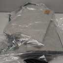 Dog Stairs with Storage 12" H, 2-Step Wider Dog Steps for Dogs Cats, Folding Sturdy Pet Stairs Climbing Sofa Couch, Ramp for Car Hold Up to 150 lbs (Gray, No Condo)