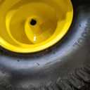 20x10.00-8 Lawn Mower Tire and Wheel, 3/4" Borehole, and 3/16" Keyway, 3.5" Offset Hub, 4 Ply Tubeless Tire, Replacement 20x10-8nhs Riding Lawn Mower and Tractor Rear Tire and Wheel Assemblies (20x10.00-8 Tubeless)