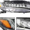 labwork Headlight Assembly Replacement for Honda Accord 2018-2021 Headlight Headlamp RH Set Passenger Side