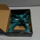 Joeys Sprinkler for Yard, Rotating Garden Sprinkler with 3 Adjustable Arms, Weighted Base, Expandable Connection, Lawn and Yard Sprinklers (Green)