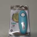 Farberware Compact Battery Operated Hands-Free Automatic Can Opener for any Size Can with Magnet to Safely Remove Lid, Seamless Opening Decreases Sharp Edges for Easily and Safely Opening Cans, Aqua