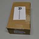 Amerdeco 10 Pack Brushed Satin Nickel and Gold Cabinet Pulls 3 Inch(76mm) Hole Center Drawer Pulls Cabinet Hardware Kitchen Cabinet Handles for Bathroom Dresser Pulls ZH0067