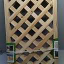 ZJSF Foldable Indoor Dog Gate for House Freestanding Folding Dog Gates Indoor Wood Pet Gates Dog Fence for Stairs Puppy Gates for Hallways Natural 32 "Height-3 Panels (3 Panels 60''W x 32''H)