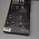 Weighted Vest, 12lb Weight Vest with Reflective Stripe, Weighted Vest for Men Women Workout Equipment for Strength Training, Running, Jogging, Fitness, Weight Loss (Black with Bag)