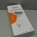 2-in-1 Dog Dryer with Slicker Brush for Small Dogs and Cats, Pet Hair Dryer, Dog Blow Dryer for Grooming with 300 Watts, 75-85 dB, Adjustable Temperature, Overheat Protection