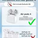 CIVPOWER Charging Case Replacement for Air pods 4th, Compatible for Air Pod 4th Generation Wireless Charger Cases with Bluetooth Pairing (No Earbuds) - White