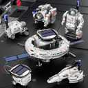 STEM Projects for Kids Ages 8-12, Science Kits, Solar Space Toys Gifts for 8 9 10 11 12 Year Old Teen Boys Girls, 120Pcs STEM Building Robots Toys for Teenage Ages 8 9 10 11 12