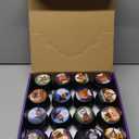 320 PCS Prefilled Halloween Party Favors for Kids- 32 Pack Plastic Witch Cauldron, Non-Candy Treats Toys & Goodie Bags Stuffers for Trick or Treat, Kids' Prizes