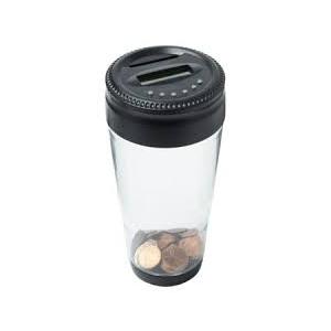 Digital Coin Counting Bank with LCD Counter, Capacity Coin Bank Money Jar for Adults, Designed for All US Coins