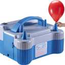 Prextex Portable Balloon Pump Strong Electric Air Blower Dual Nozzle Balloons Inflator for Fast and Easy Bulk Balloons Filling for Event and Party Decoration - Balloon Pump Electric (800W, 110V)