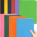 Dynta A5 Lined Notebooks Bulk 5.5 x 8.3 Inches Small Journals 30 Packs College Ruled Colored Soft Cover and Thick Paper for School or Office, 30 Sheets/60 Pages, 10 Colors