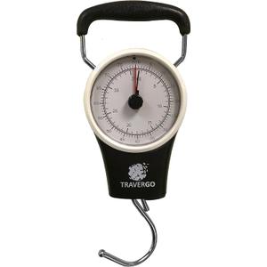 GoGreen Power (TR1300BK) Analog Luggage Scale with Hook, Analog Weighing Scale for Luggage with Built-in Measuring Tape, Weighs Luggage Up to 80 lbs / 36.28 kg, Black