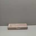 Conair Double Ceramic 1-Inch Curling Wand with Claw Clip, Produces Flawless Waves, Curling Iron for Use on Medium and Long Hair, 30 Heat Setting Curling Iron, White