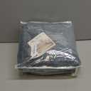 H.VERSAILTEX Sofa Cover 2 Piece T Cushion Armchair Slipcovers Thick Velvet Couch Cover Furniture Protector Stretch T Cushion Sofa Covers for 1 Cushion Couch with 1 T Cushion Covers, Stone Blue