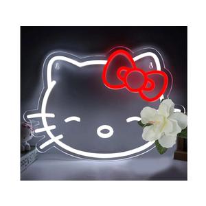Pugna Cat Neon Signs for Wall Decor Cute Neon Lights for Bedroom Led Business Signs Suitable for Bedroom Man Cave Christmas Best Gift
