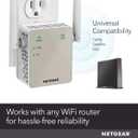 NETGEAR WiFi Range Extender (EX6120) - Add up to 1,500 sq. ft., 25 Devices - AC1200 Dual Band Wireless Signal Extender (Up to 1.2 Gbps Speed), Compact Wall Plug Design Free Expert Help
