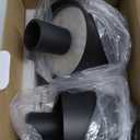 2 Pack Wireless Bottle Lamp, Wireless Bottle Lamp Shade with 3 Color Temperature, Rechargeable Stepless Dimming LED Wine Bottle Lights for Any Bottle, Desk Lamp for Bedroom Restaurant Bar - Black