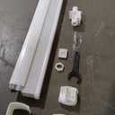 2 Pack White Roller Shades 72x39 Inches