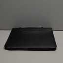 Faux Leather Portfolio Binder with Handle & Clipboard, Zippered Padfolio Folder Organizer 3 Ring Binder for Document, Business Card Holder, Professional Portfolio Notebook for Men & Women (Black)