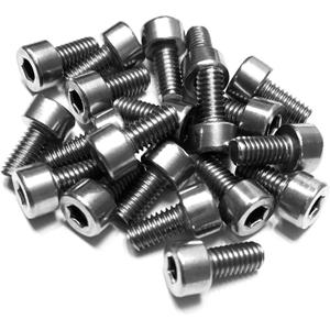 Flat Pedal Pin Upgrade Kit, 20Pins, Stainless Steel, 8MM Long