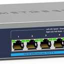 Netgear 8-Port Ultra60 PoE++ Multi-Gigabit (2.5G) Ethernet Plus Switch - 8 Ports - 2.5 Gigabit Ethernet - 2.5GBase-T - 3 Layer Supported - 270.50 W Power Consumption - 230 W PoE Budget - Twisted Pair
