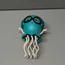 Dancing Jellydancer Baby Toy, Crawling Infant Tummy Time Toy, Magic Dancing Music Crawling Toys for 3 4 5 6 7 8 Year Old Kids Boy Girl Birthday Gifts, Interactive Relax Fidget Easter Gifts (Turquoise)