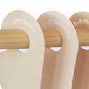 3 Sprouts Baby Closet Dividers Set of 8 - Toddler Clothes Organizer Hanger, Double-Sided Size Labels - Nursery Organization for Newborn Clothing, Infant, Boy & Girl - Neutral