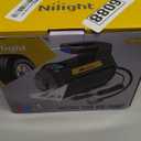 Nilight Tire Inflator Air Compressor Portable Air Pump for 12V DC Car Tires with Digital Pressure Gauge 150PSI Auto Tire Pump with LED Light for Cars ATVs Bicycles, 50066A