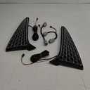 Smoked LED Rear Trunk Pillar Tail Light Column Brake Turn Signal Light Replacement Compatible with Toyota Sienna 2021 2022 2023 Plug and Play