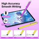 40 Pack Stylus Pen,High Precision and Sensitivity Stylus for Everyday Writing/Drawing,Universal Stylus Compatible with Touch Screens,10 Colors