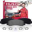 HUSCH D1719 Rear Ceramic Brake Pads Kit Fit For Chrysler Town & Country 2012-2016, For Dodge Grand Caravan 2012-2016, For Journey 2013, For Ram C/V 2012-2015, For Volkswagen Routan 2013-2014